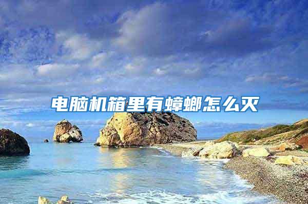 電腦機(jī)箱里有蟑螂怎么滅