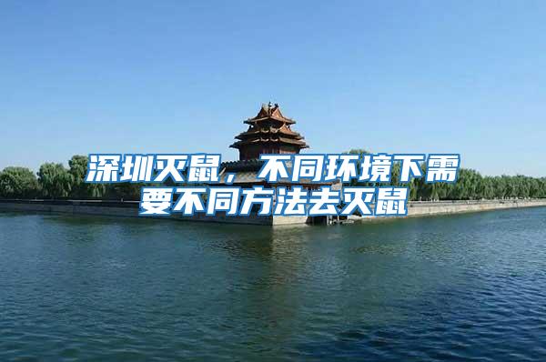 深圳滅鼠，不同環境下需要不同方法去滅鼠