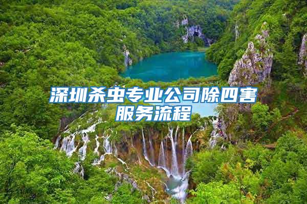 深圳殺蟲專業公司除四害服務流程
