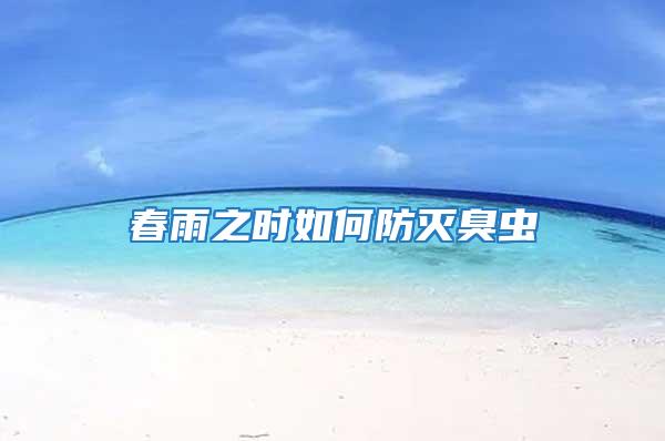 春雨之時(shí)如何防滅臭蟲(chóng)