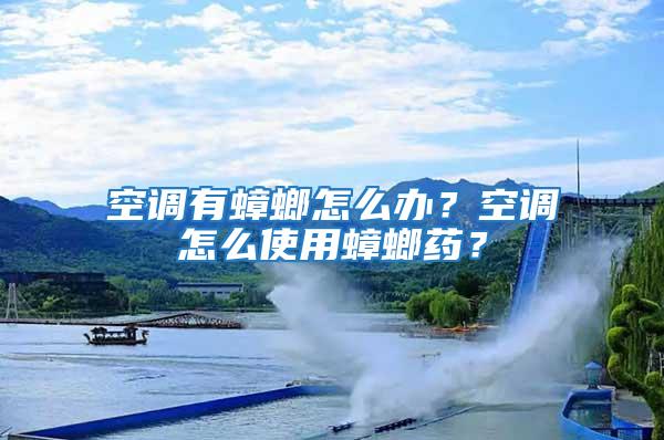 空調(diào)有蟑螂怎么辦？空調(diào)怎么使用蟑螂藥？