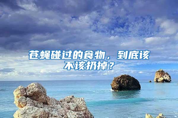 蒼蠅碰過的食物，到底該不該扔掉？