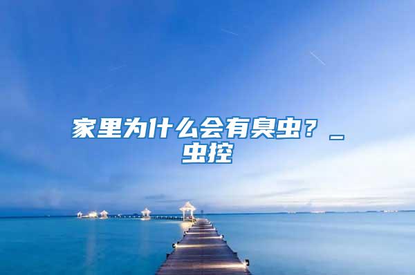 家里為什么會有臭蟲？_蟲控