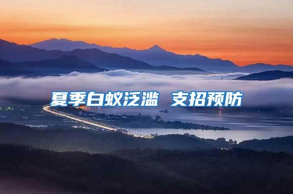 夏季白蟻泛濫 支招預防