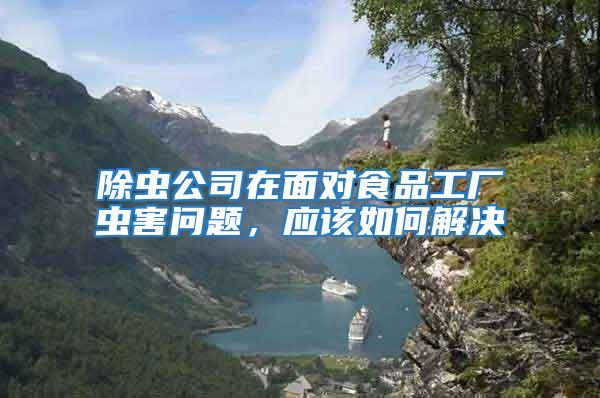 除蟲公司在面對食品工廠蟲害問題，應(yīng)該如何解決