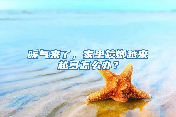 暖氣來(lái)了，家里蟑螂越來(lái)越多怎么辦？