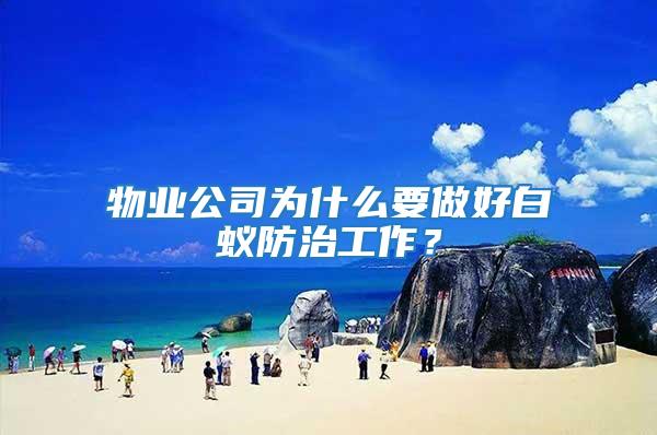 物業公司為什么要做好白蟻防治工作？
