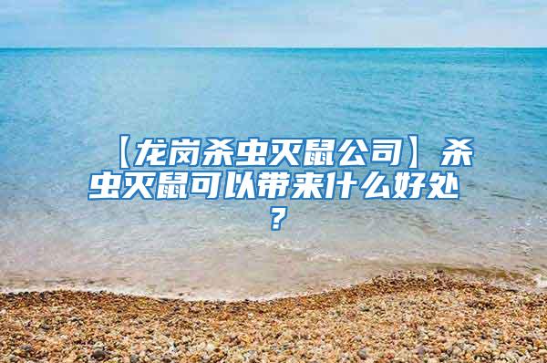 【龍崗殺蟲滅鼠公司】殺蟲滅鼠可以帶來什么好處？