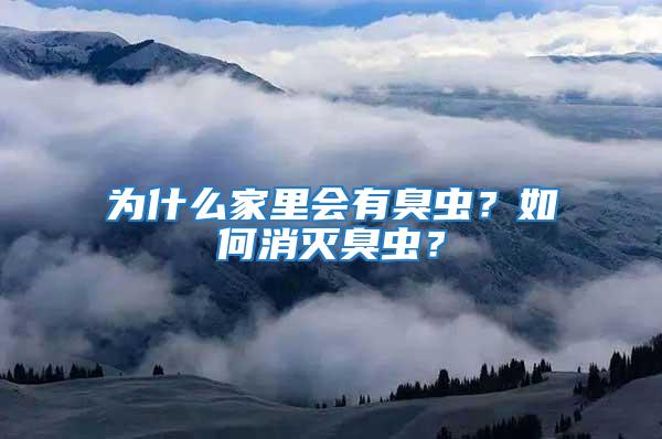 為什么家里會(huì)有臭蟲？如何消滅臭蟲？