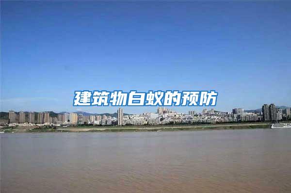 建筑物白蟻的預防
