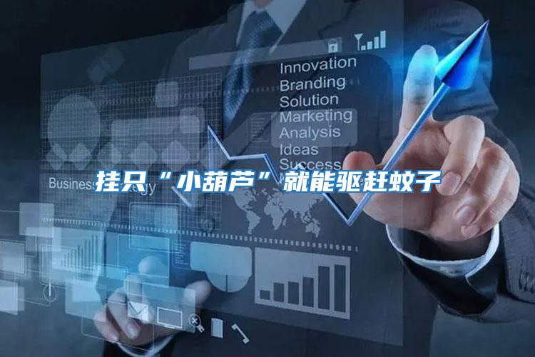 掛只“小葫蘆”就能驅趕蚊子