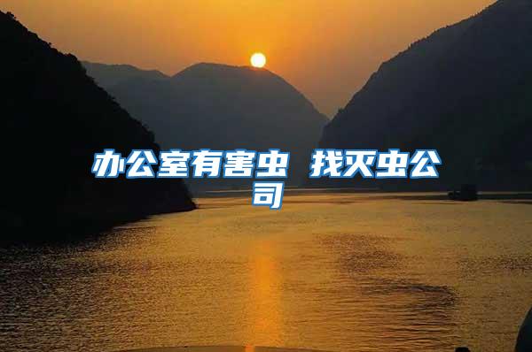 辦公室有害蟲(chóng) 找滅蟲(chóng)公司