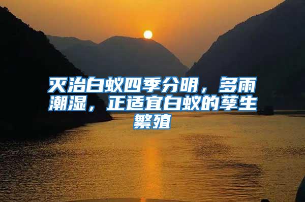 滅治白蟻四季分明，多雨潮濕，正適宜白蟻的孳生繁殖