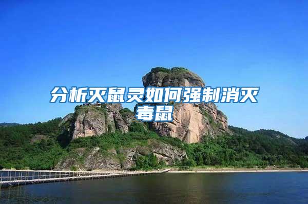 分析滅鼠靈如何強制消滅毒鼠