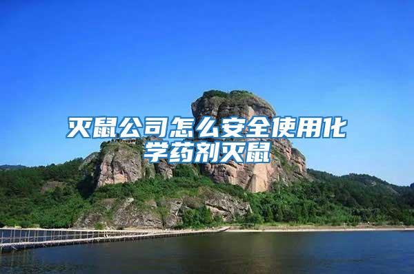 滅鼠公司怎么安全使用化學(xué)藥劑滅鼠