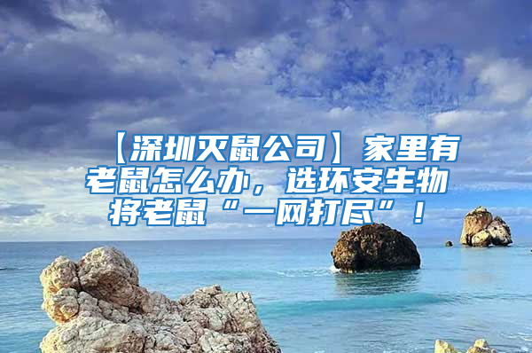 【深圳滅鼠公司】家里有老鼠怎么辦，選環(huán)安生物將老鼠“一網(wǎng)打盡”！