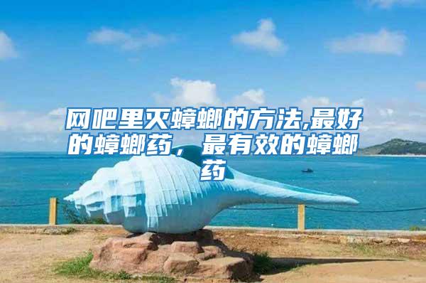 網吧里滅蟑螂的方法,最好的蟑螂藥，最有效的蟑螂藥