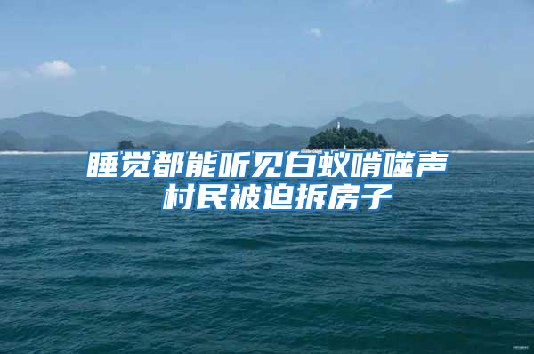 睡覺都能聽見白蟻啃噬聲 村民被迫拆房子