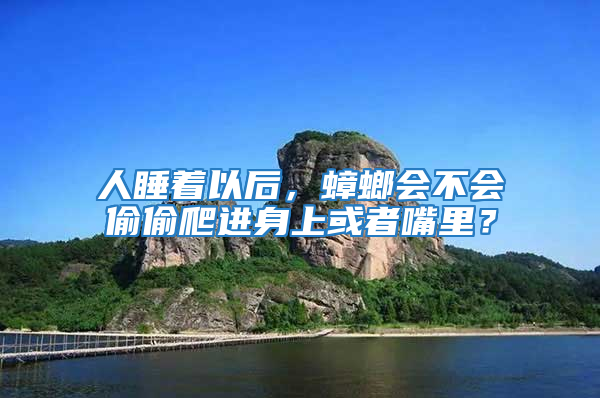 人睡著以后，蟑螂會不會偷偷爬進身上或者嘴里？