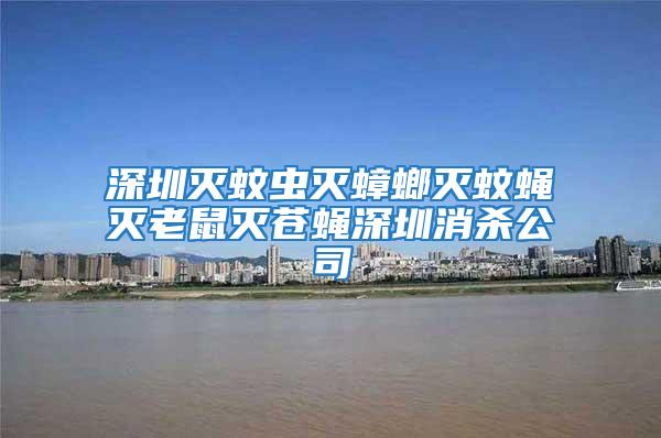 深圳滅蚊蟲(chóng)滅蟑螂滅蚊蠅滅老鼠滅蒼蠅深圳消殺公司