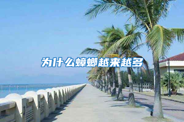 為什么蟑螂越來越多