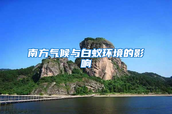 南方氣候與白蟻環境的影響